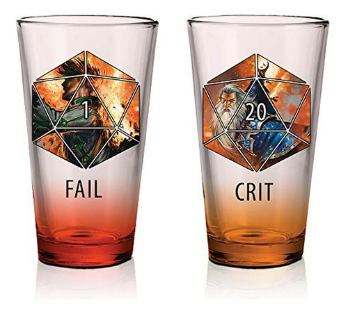 Vaso De Cerveza Just Funky Dungeons And Dragons, Set De 2, 1