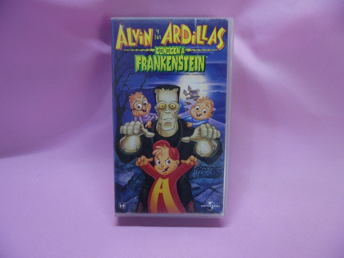 Pelicula Vhs Alvin Y Las Ardillas Conocen A Frankenstein 