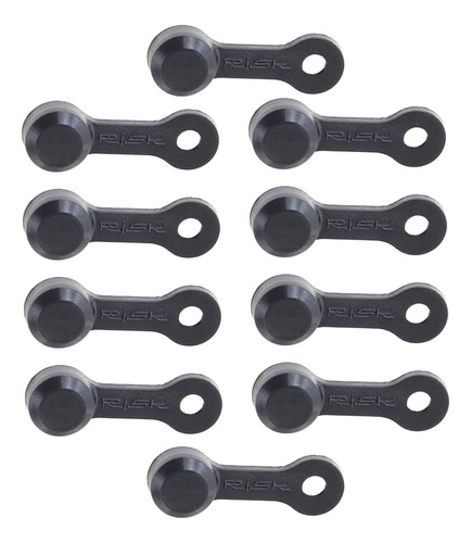 10x Tapón De Goma Del Pezón De Purga Del Negro 10 Negro 10