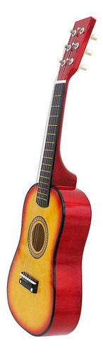 23 Pulgadas 6 Cuerdas Guitarra Acústica Para Niños