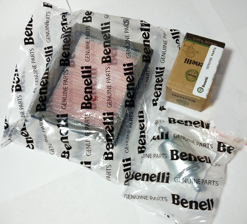 Kit Original Filtros De Aceite Aire Gasolina Benelli 180s -s