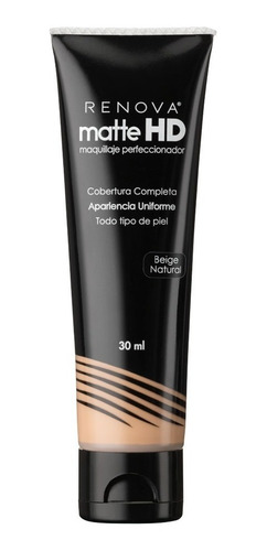 Base De Maquillaje Liquido Perfeccionador Matte Hd Renova