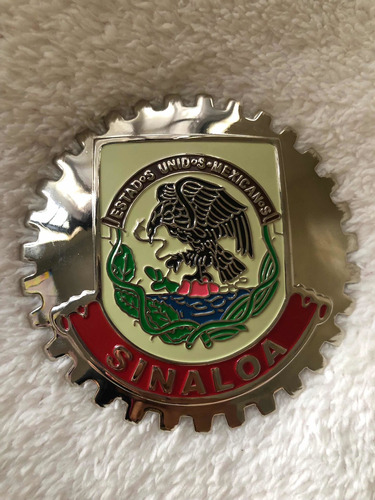 Emblema De México De Sinaloa Para Parrilla