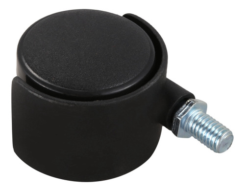 Rueda Giratoria De Plástico De 8 Mm Con Vástago De 1,5 Pulga