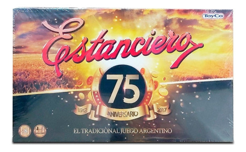 Juego De Mesa Estanciero 75 Aniversario Original 