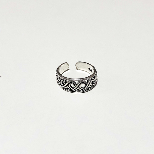 Anillo Midi De Plata 925 midi Ring Ajustable