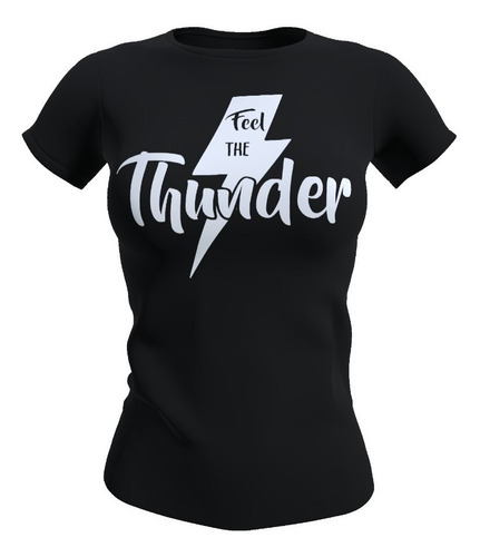 Polera 100% Algodón Mujer Imagine Dragons Feel The Thunder