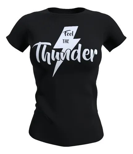 Polera 100% Algodón Mujer Imagine Dragons Feel The Thunder