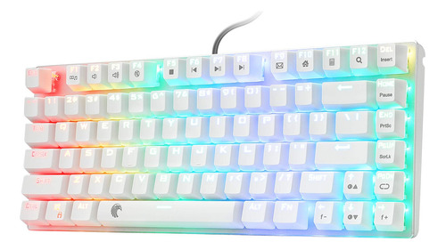 Teclado Mecánico Juegos Z88 Z-88 Rgb, Interruptor Azul...