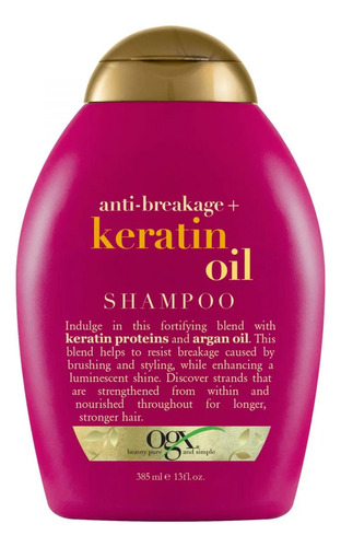 Shampoo Ogx Anti-breakage Keratin Oil 385ml