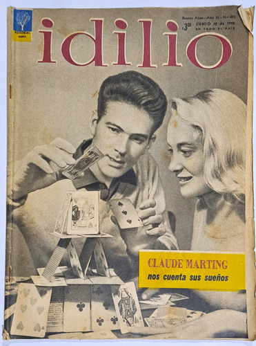 Idilio / N° 492 / Año 1958/ Claude Marting 