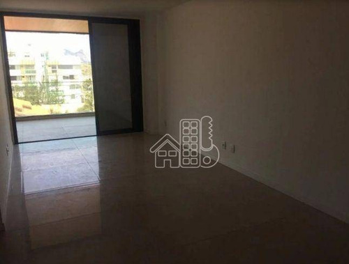 Cobertura Com 4 Dormitórios À Venda, 300 M² Por R$ 2.900.000,00 - Piratininga - Niterói/rj - Co0418
