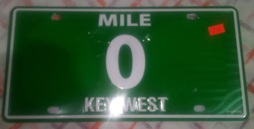 Placas Decorativas Key West Aluminio