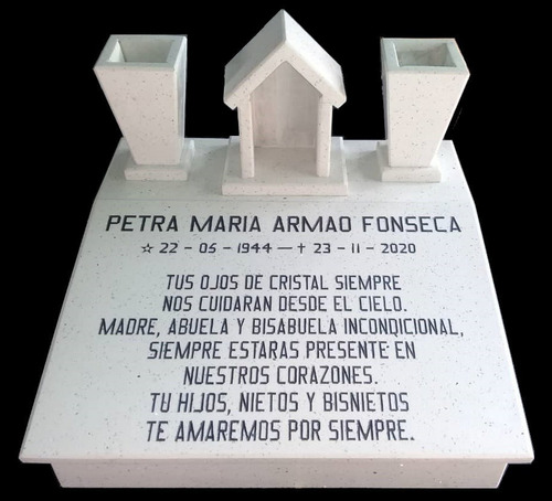 Imagen 4 de 10 de Lapidas Funerarias Talladas Con Imagen La Virgen Del Carmen