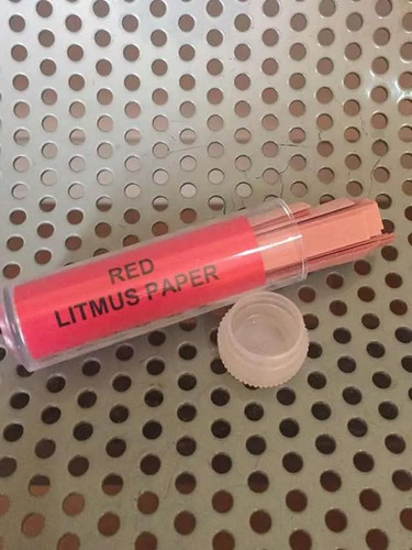 Papel Indicador De Ph Rojo - Red Litmus Paper L & M Germany