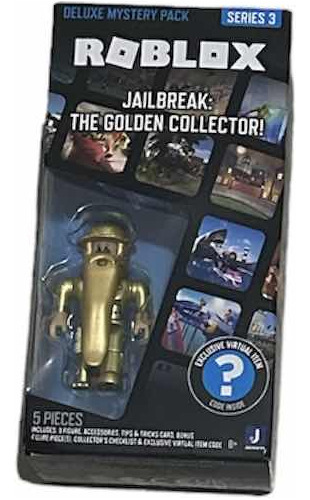 Roblox The Golden Collector Con Código De Juego , 5 Piezas