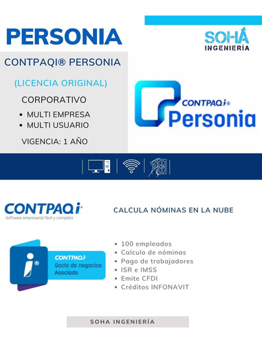 Contpaqi Personia Corporativo Anual