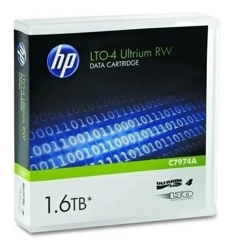 Cintas De Respaldo Hp C7974a Lto4 1.6tb. Lps