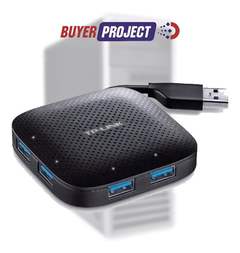 Mini Hub Tp-link Uh400 De 4 Puertos Usb 3.0 5gbps Pc Y Mac