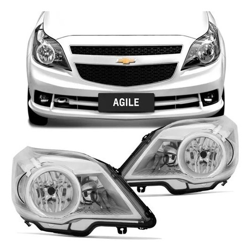 Optica P/ Chevrolet Agile 2009 2010 2011 2012 2013 