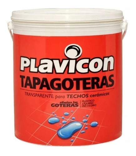 Plavicon Tapagoteras Transparente Impermeable 4lts Ambito