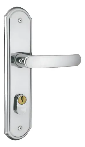 Fechadura Inox Premium/externa Ip 40 Mm, Aliança 2600/31 Cor Cinza