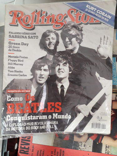 Revista Rolling Stones 91 2014 Kurt Cobain Beatles Green Day