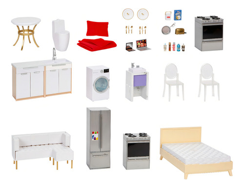 Bonecas de entretenimento Rainbow High Dorm House