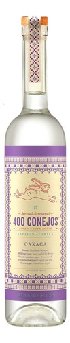 Mezcal 400 Conejos Joven Espadín Tobala 750 Ml