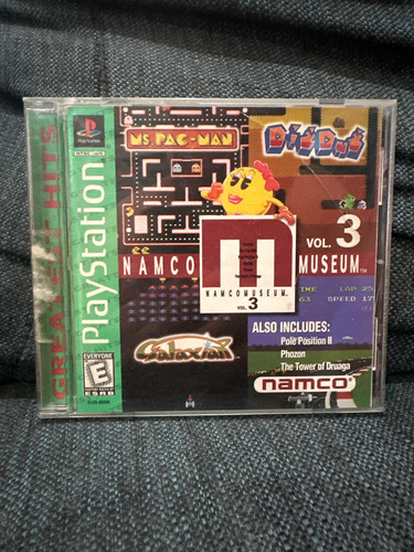 Namco Museum Vol.3 Greatest Hits Playstation Ps1 Ps One