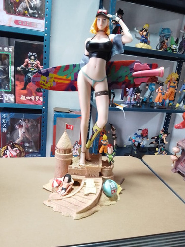 Figuras De Acción De Dragon Ball Z Androide 18 Sexy 51 Cm
