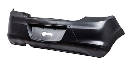 Paragolpe Trasero Negro Liso Chevrolet Onix Ltz 2013-16