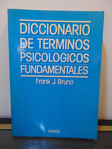 Adp Diccionario De Terminos Psicologicos Fundamentales