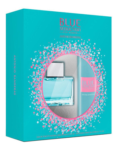 Blue Seduction Mujer Estuche Edt 80ml+deo Silk Perfumes