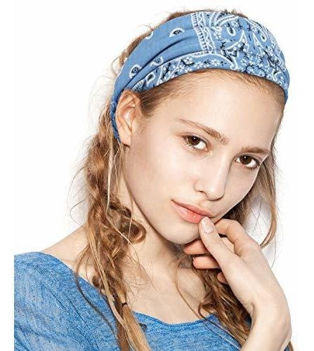 Bandas Cabeza Boho Elásticas - 8pcs