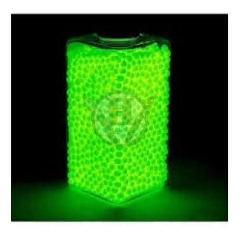Imagen 2 de 3 de Balines Bb 6mm .28g G&g X2700 Airsoft Tracer Iluminado Verde