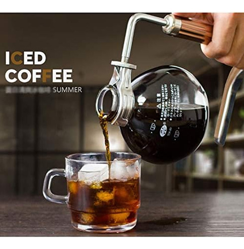 Cafetera Sifón Japonés: Percolador De Olla Tradicional