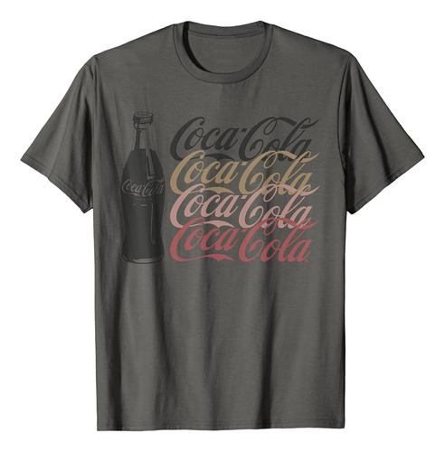 Polera Con Logo Degradado De Coca Cola