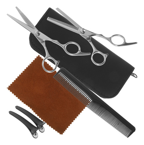 A Juego De Tijeras Peinadas For Peluquería Y Barbero For El