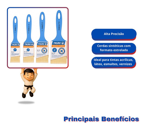 Kit Com Trinchas Tigre Startec 915 3 , 2 1/2 , 2 E 1 1/2