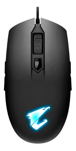 Imagen 1 de 8 de Mouse Gamer Gigabyte Aorus M4 Rgb Negro 6400 Dpi Cuo