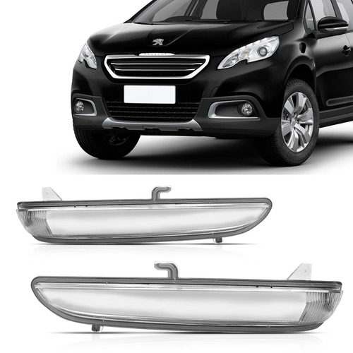 Par Pisca Retrovisor Peugeot 2008 2015 2016 2017 2018