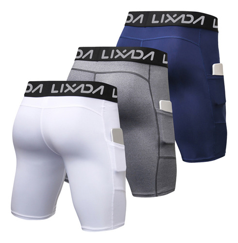 Pack De Pantalones Cortos Para Hombre Workout Lixada 3 Under