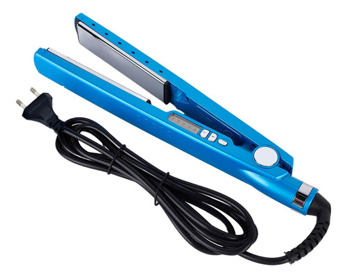 Prancha Chapinha Elétrica Classe Ii Tensão 360 Grau Cor Azul 110v/220v