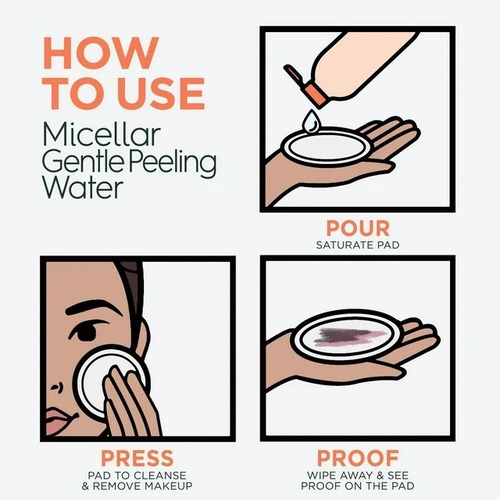 Garnier Agua Micelar Efecto Peeling Con Acido Glicolico