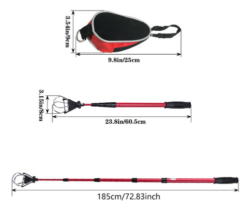 Golf Ball Retriever Accesorios Grabber Equipo De Corto