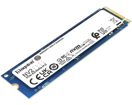 Disco Ssd M2 1tb Kingston Nv2 3.500 Mb/s Pcie 4.0 Nvme 4x4