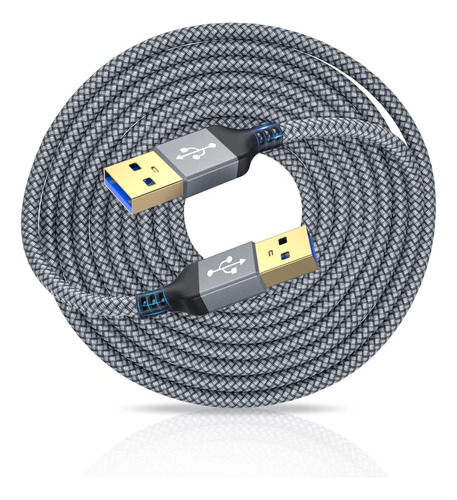 Akoada Paquete De 2 Cables Usb A Usb 3.0 (1.5 Pies + 1.5 Pie