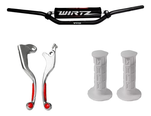 Pack Manubrio Wirtz X6 Tornado Xr125l Xr150l Falcon Fasmotos