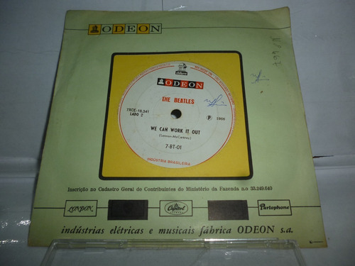 Compacto The Beatles Day Tripper - We Can Work It Out 1966 (Usado)